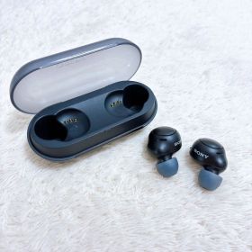 SONY WF-C500 完全ワイヤレスイヤホン 黒 ケース付 中古