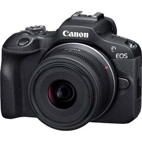 キヤノン ミラーレス一眼カメラ「EOS R100」RF-S18-45 IS STMレンズキット Canon EOSR100-1845ISSTMLK 返品種別A