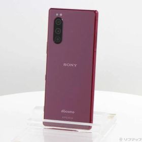 ソフマップ 〔中古品〕 Xperia 5 64GB レッド SO-01M docomoロック解除SIMフリー【349】