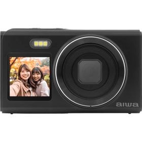 aiwaデジタル 1600万画素 コンパクトデジタルカメラ aiwa cam DCB-2 ブラック JA5-DCM0003(BK)