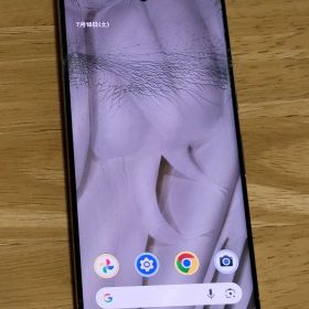 【かなりジャンク！！】GooglePixel7Pro ホワイト 画面割れ