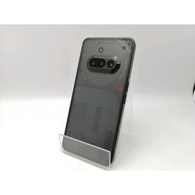 【中古】NOTHING 国内版 【SIMフリー】 Nothing Phone (3a) ブラック 8GB 128GB【ECセンター】保証期間１ヶ月【ランクB】