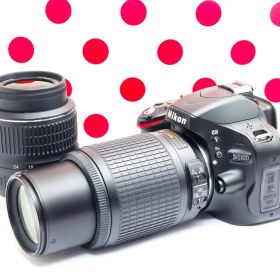 ダブルレンズセット！❤ニコン Nikon D5100❤スマホに転送❤美しいボケ味
