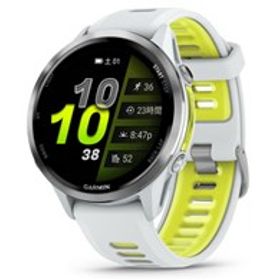 ★ガーミン フラッグシップランニングGPSウォッチ Forerunner 970 010-02969-51 [White/Amp Yellow]【国内正規流通品】