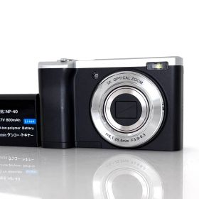 8月限定1千円引き中（13,980円⇒12,980円）【Kenko】Kenko KC-ZM08 ブラック デジタルカメラ バッテリー付き #T417