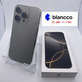 【診断済】iPhone 16 Pro 5G 128GB Natural Titanium MYMY3J/A（A3292）｜Blancco検査パス｜バッテリー98％ ■S7725