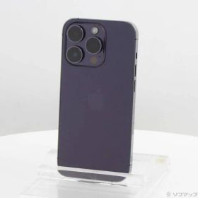 ソフマップ 〔中古品〕 iPhone14 Pro 256GB ディープパープル MQ1E3J／A SIMフリー【377】