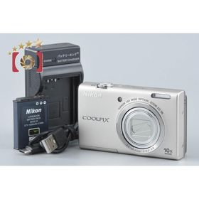 【中古】Nikon ニコン COOLPIX S6200 プラチナシルバー コンパクトデジタルカメラ