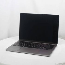〔中古〕Apple(アップル) MacBook Air 13.6-inch Mid-2022 MLXW3J／A Apple M2 8コアCPU_8コアGPU 8GB SSD256GB スペースグレイ 〔26.3 Tahoe〕〔377-ud〕