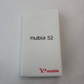 【新品未使用品】ワイモバイル nubia S2 ブラック