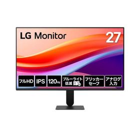 【長期保証付】LGエレクトロニクス(LG) 27U411A-B 27型 1920×1080/120Hz LG Monitor モニター フルHD対応ディスプレイ