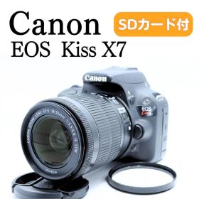 Canon EOS Kiss X7 レンズキット 一眼レフ スマホ転送 初心者