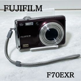 【動作未確認】 FUJIFILM FinePix F70EXR ブラウンコンデジ