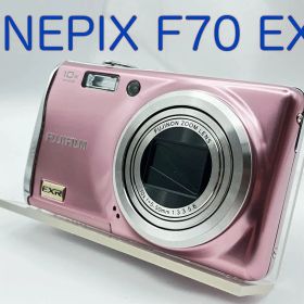 【状態良好】 FUJIFILM FINEPIX F70EXR ピンク デジカメ