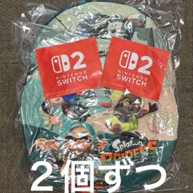 スプラトゥーン レイダース クッション 2個 マイクロファイバークロス 2個