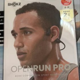 未使用 未開封 SHOKZ OPENRUNPRO ブラック レシートコピー付