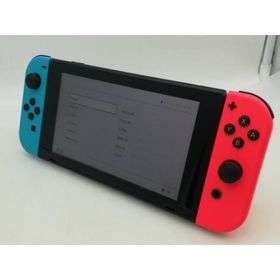 【中古】Nintendo Switch 本体 Joy-Con(L) ネオンブルー/(R) ネオンレッド HAD-S-KABAA 【2019年8月】【大須】保証期間１ヶ月【ランクB】