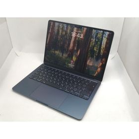 【中古】Apple MacBook Air 13インチ M3(CPU:8C/GPU:8C) 8GB/256GB ミッドナイト MRXV3J/A (13インチ, M3, 2024)【宇田川】保証期間１ヶ月【ランクB】