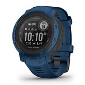 ★ガーミン Instinct 2 Dual Power 010-02627-46 [Tidal Blue]【国内正規流通品】