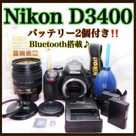 一眼レフデビュー❤️Nikon D3400✨初心者おすすめ✨超高画質