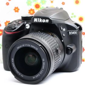 ニコン Nikon D3400☆スマホ転送OK♪☆超軽量☆一眼レフ☆すぐ使える