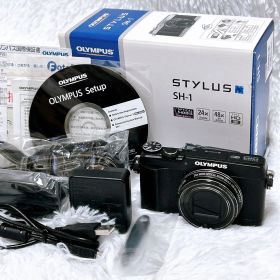 【付属品完備】OLYMPUS STYLUS SH-1 ブラック