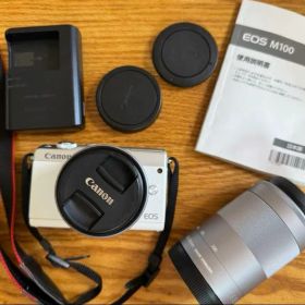 Canon EOS M100 ホワイト ミラーレス一眼 本体