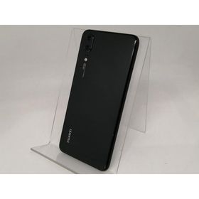 【中古】Huawei 国内版 【SIMフリー】 HUAWEI P20 EML-L29 ブラック【日本橋3】保証期間１ヶ月【ランクB】