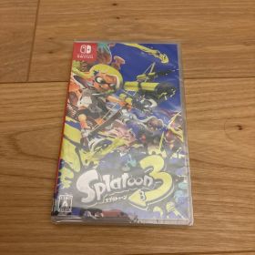 未開封 Nintendo Switch Splatoon 3 ソフト