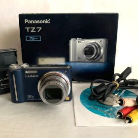 LUMIX DMC-TZ7 デジカメ シルバー 動作確認済み 付属品あり