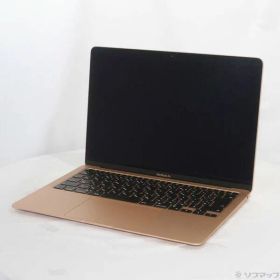 ソフマップ 〔中古品〕 MacBook Air 13.3-inch Late-2020 MGND3J／A Apple M1 8コアCPU_7コアGPU 8GB SSD256GB ゴールド 〔26.3 Tahoe〕【258】