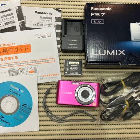 【完品】Panasonic LUMIX DMC-FS7 ピンク 本体