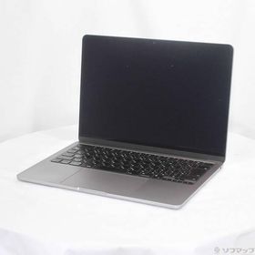 〔中古〕Apple(アップル) MacBook Air 13.6-inch Early-2024 MRXN3J／A Apple M3 8コアCPU_8コアGPU 8GB SSD256GB スペースグレイ 〔26.3 Tahoe〕〔262-ud〕
