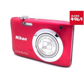 【中古】 【並品】 ニコン COOLPIX A100 レッド