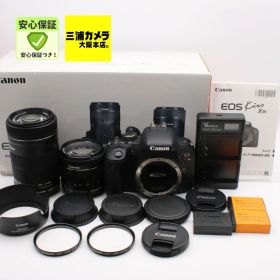 [極上品 | S数6,250回] Canon EOS Kiss X9i ダブルズームキット 18-55mm + 55-250mm 付属 #095VV0711