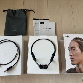 SHOKZ OpenRun S803骨伝導イヤホン ブラック ジャンク品