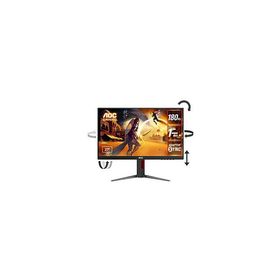 AOC(エーオーシー) 27G4/11 ゲーミングモニター ブラック ＆ レッド ［27型 /フルHD(1920×1080) /ワイド /180Hz］ [振込不可]