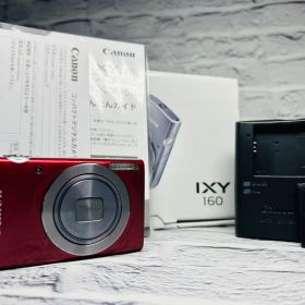 Canon IXY 160 キャノン レッド キヤノン 元箱付き