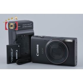 【中古】Canon キヤノン IXY 650 ブラック コンパクトデジタルカメラ
