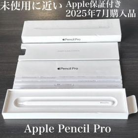 未使用に近い 保証付き 2025年7月購入品 Apple Pencil Pro