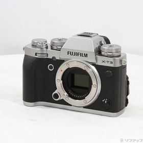 〔中古〕富士フイルム(FUJIFILM) FUJIFILM X-T3 ボディ シルバー〔262-ud〕