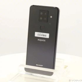【中古】SHARP(シャープ) AQUOS sense4 plus 128GB ブラック SH-M16 SIMフリー 【349-ud】