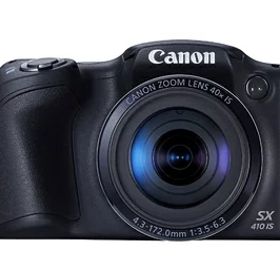 【中古】 キヤノン PowerShot SX410 IS 2,000万画素 光学40倍ズーム24〜960mmと24mm広角レンズ付きデジタルカメラ 3.0型液晶モニター 720画素HD動画 認定改装品