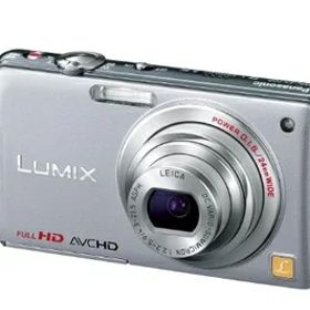 【中古】 パナソニック デジタルカメラ LUMIX FX700 ジュネスシルバー DMC-FX700-S 1410万画素 光学5倍ズーム 広角24mm 3.0型タッチパネル液晶 フルHD動画 高速連写