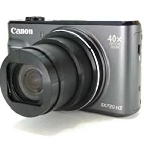 【中古】【非常に良い】Canon デジタルカメラ PowerShot SX720 HS ブラック 光学40倍ズーム PSSX720HSBK