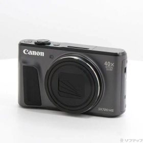 【中古】Canon(キヤノン) PowerShot SX720 HS ブラック 【344-ud】