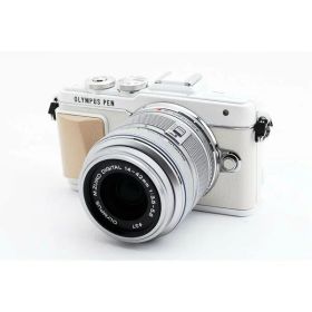 【中古】オリンパス OLYMPUS E-PL7 ホワイト ホワイト レンズセット 美品 カメラ 中古 人気 おすすめ 高画質