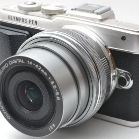 【中古】【1ヶ月保証】 オリンパス OLYMPUS ペン E-PL7 レンズキット シルバー ミラーレス