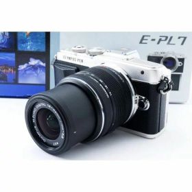 【中古】 オリンパス OLYMPUS E-PL7 シルバー レンズセット 美品 付 当店保証30日間 人気 ミラーレス 一眼レフ 交換レンズ カメラ