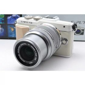 【中古】【1ヶ月保証】 オリンパス OLYMPUS ペン E-PL7 レンズセット ホワイト ミラーレス
